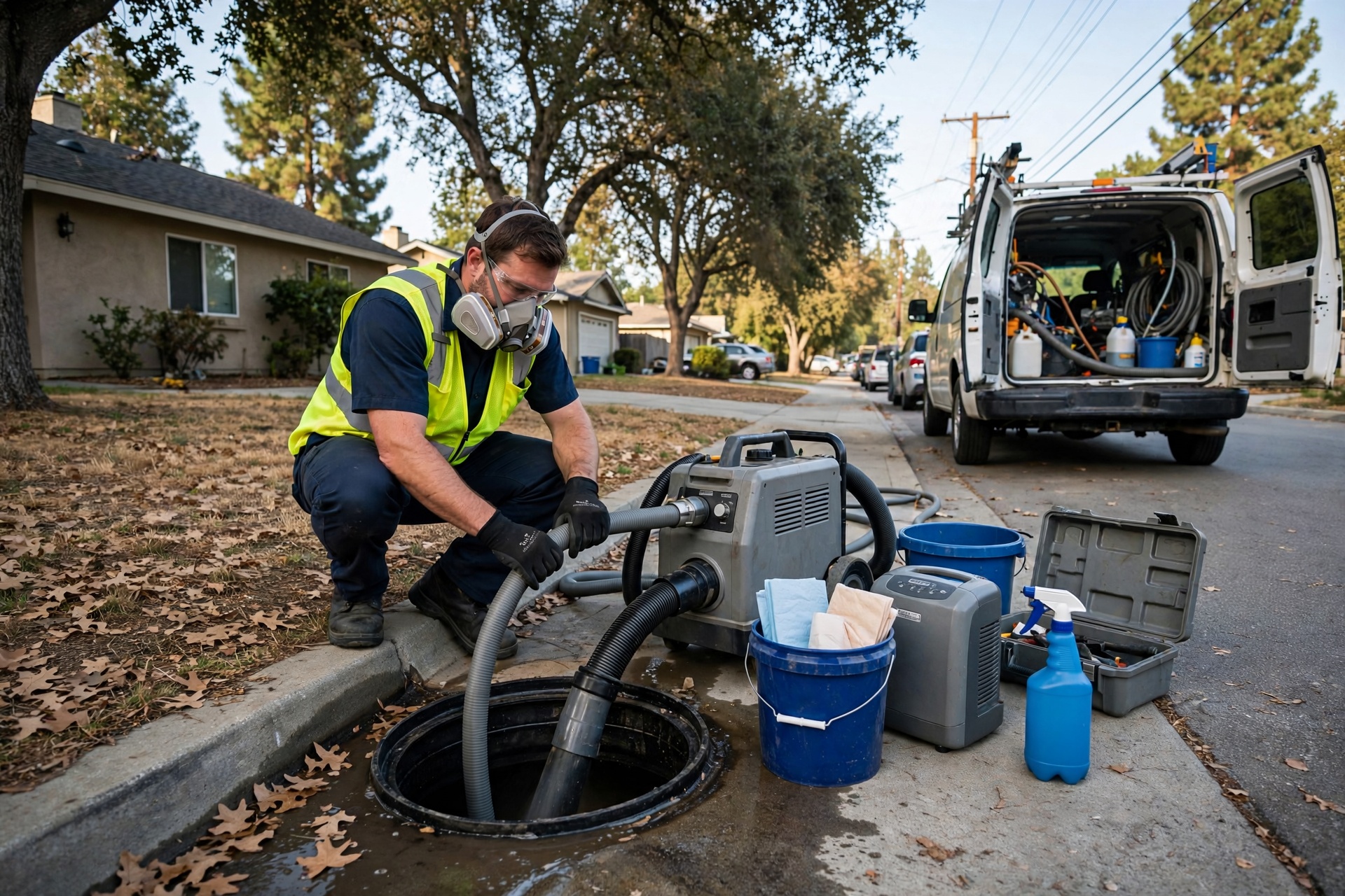 Sewage Cleanup in Greenback Corridor, CA 95621