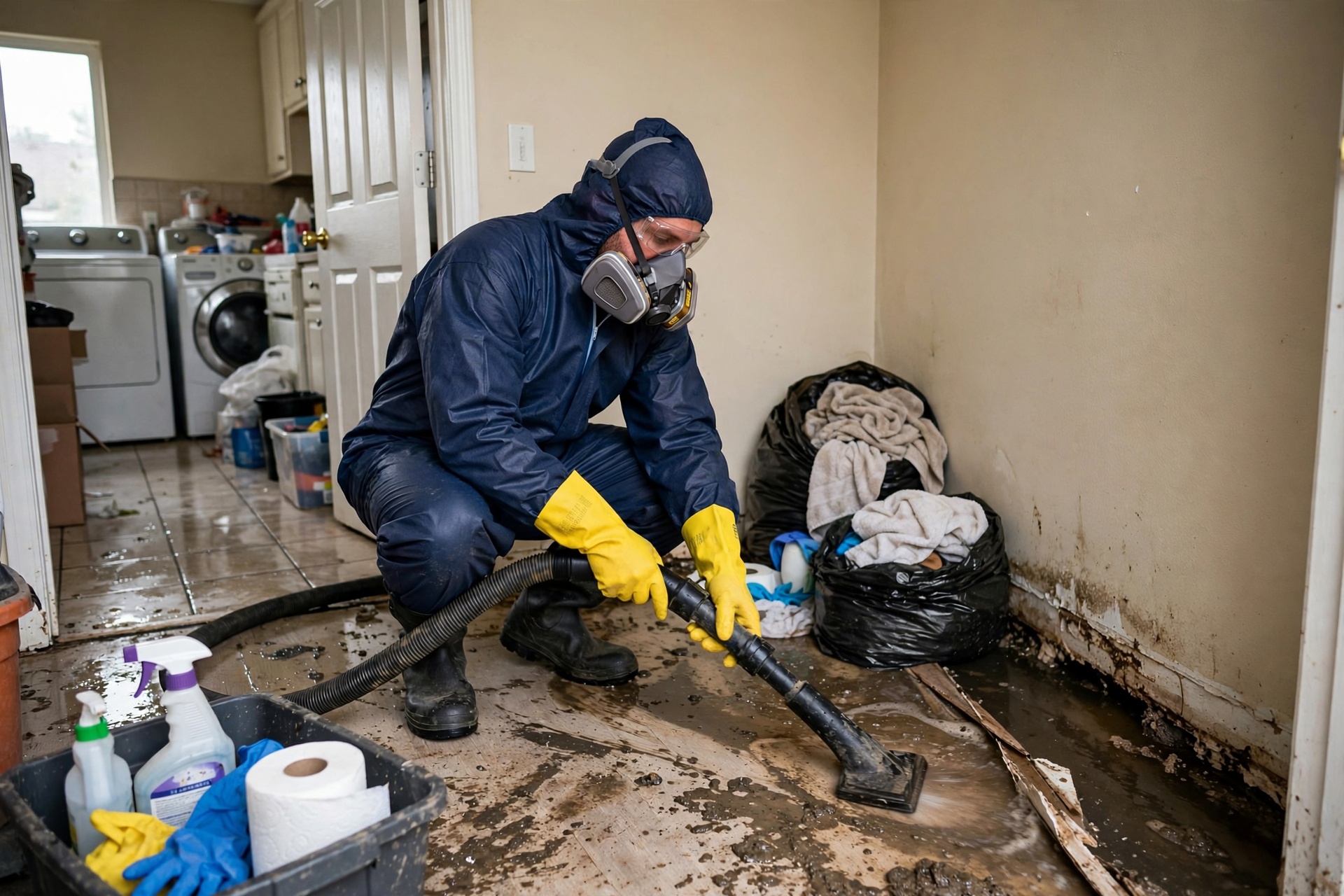 sewage cleanup in Sylvan Corners